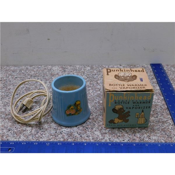 Vintage Punkinhead Bottlewarmer & Vaporizer With Box Eatons