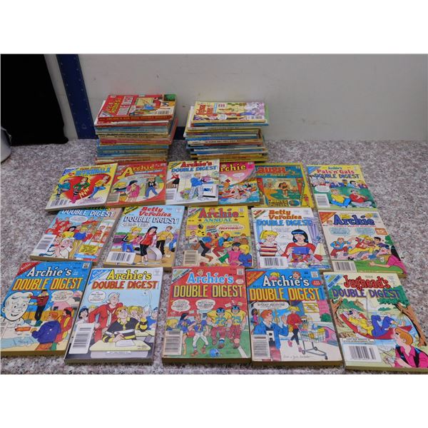 Lot of 50 Archie Digest Jughead Betty & Veronica Double Digest