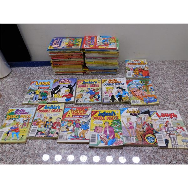 Lot of 50 Archie Digest Jughead Betty & Veronica Double Digest