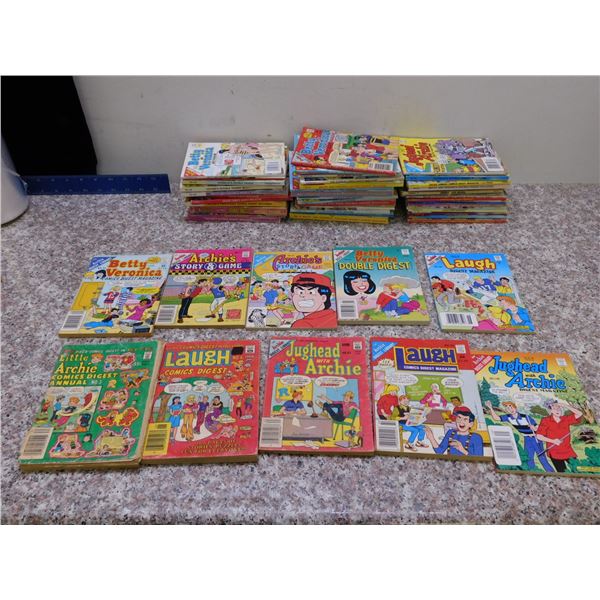 Lot of 50 Archie Digest Jughead Betty & Veronica Double Digest