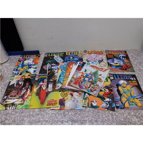 Lot of 20 Comic Books L.E.G.I.O.N 1993 Green Lantern Impulse Darkstars