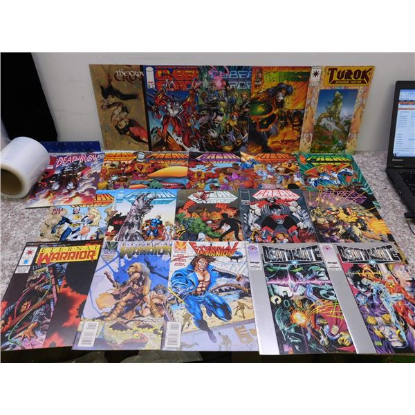 Lot of 21 Comic Books Image Comics Turok Freak Force Deathmate