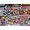 Image 5 : Lot of 20 Comic Books Marvel Conan Kamandi Tarzan DC