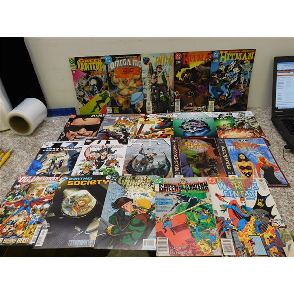 Lot of 20 Comic Books DC Countdown Hitman Green Lantern JLA
