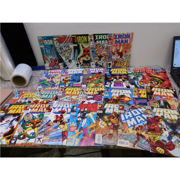 Lot of 25 Comic Books Marvel Iron Man 