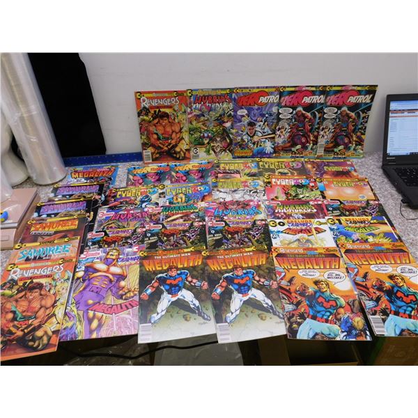 Lot of 36 Comic Books Continuity Hybrids Neal Adams Revengers
