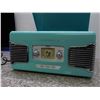Image 2 : Teac Vintage Style Record Player Radio Teal Retro WORKS