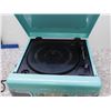 Image 3 : Teac Vintage Style Record Player Radio Teal Retro WORKS