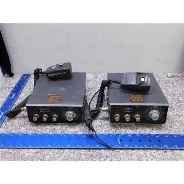 Lafayette HP-525 Lot of 2 1 Works 1 Doesn't CB Radio