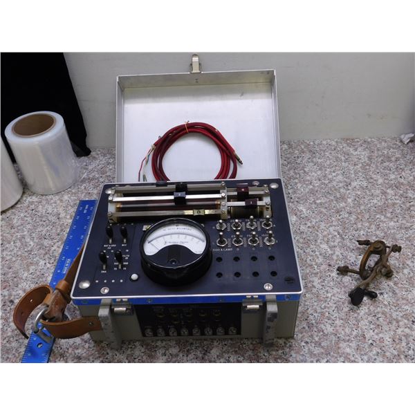 Nothern Electric Telegraph Tester Bunnell S Morse Code Telegraph Key