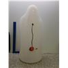 Image 3 : Vintage Halloween Decor Blow Mold Tall Skinny Ghost With Pumpkin approx 33" Tall