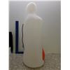 Image 4 : Vintage Halloween Decor Blow Mold Tall Skinny Ghost With Pumpkin approx 33" Tall