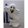 Image 1 : Vintage Halloween Decor Blow Mold Swirly Ghost 23" Tall