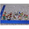 Image 1 : Holiday Christmas Ornaments Lot of 10 Hallmark Snowmen