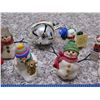 Image 4 : Holiday Christmas Ornaments Lot of 10 Hallmark Snowmen