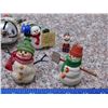 Image 5 : Holiday Christmas Ornaments Lot of 10 Hallmark Snowmen