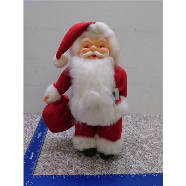 Vintage Weighted Blow Mold Santa