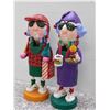 Image 2 : Pair of Maxine 1998 Nutcrackers Christmas Holiday Decor