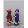 Image 3 : Pair of Maxine 1998 Nutcrackers Christmas Holiday Decor