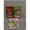 Image 1 : Lot of 3 VHS and DVD Christmas Specials He-Man Santa's Surprise and Night Before Christmas