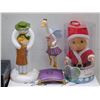 Image 2 : Lot of 5 Christmas Decorations Ornamental Figurines Yule Lads Bottman Design Etc