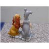 Image 3 : Lady & The Tramp Disney Figurine Giftware Porcelain Bisque