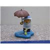 Image 2 : Porcelain Bisque Winnie The Pooh Figurine Decorative Giftware