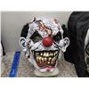 Image 3 : Pair of Halloween Masks Evil Clown Tear Away Face and Skeleton Rockstar