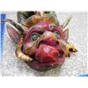 Image 2 : Carved Wood Mask Devil Goblin Eagle and Snake Tribal Character