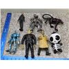 Image 1 : Horror Action Figures Alien Metal Gear Solid Evil Skeleton Ultron Frankenstein Leatherface