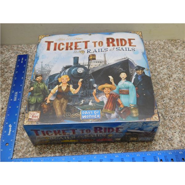 Ticket To Ride Rails & Sails Board Game Sealed Days of Wonder