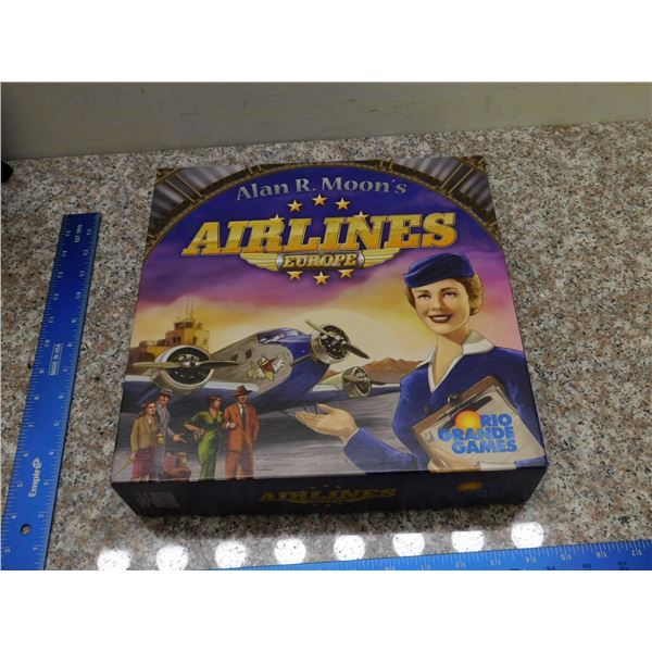 Tabletop Board Game Strategy Flight Airlines Europe Alan R Moons Rio Grande Games