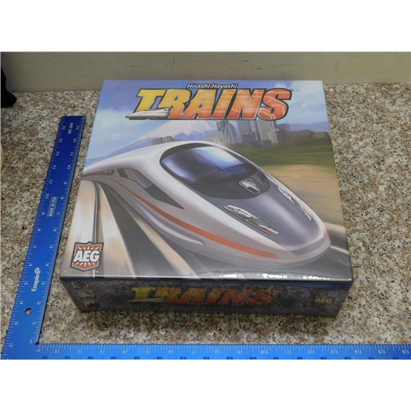 Trains Hisashi Hayashi AEG Tabletop Strategy Board Game Sealed