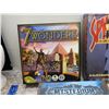 Image 3 : Lot of 3 Board Games Tabletop RPG Strategy Spy Alley 7 Wonders Mysterium