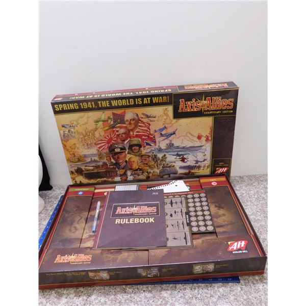 Axis & Alleys Anniversary Edition Spring 1941 Tabletop Board Game Strategy Game