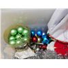 Image 3 : Full bin of Christmas Tree Ornaments Balls and Figures Decor Garland