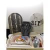 Image 1 : Large Bus Tub Full of Halloween Party Decor, Plates Cups Goodie Bags Etc Includes Bin