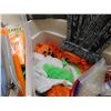 Image 3 : Large Bus Tub Full of Halloween Party Decor, Plates Cups Goodie Bags Etc Includes Bin