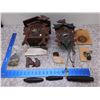 Image 1 : Lot of 2 Cuckoo Clocks some Damage As Is with Pendulum Weights