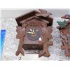 Image 2 : Lot of 2 Cuckoo Clocks some Damage As Is with Pendulum Weights