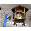 Image 5 : Lot of 2 Cuckoo Clocks some Damage As Is with Pendulum Weights