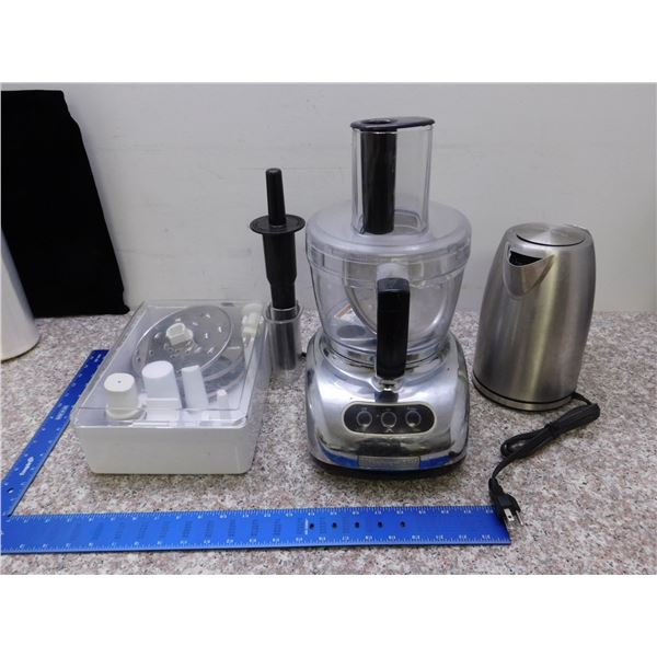 KitchenAid Food Processor and Cuisineart Kettle