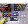Image 2 : Lot of 7 Cards Board Games Small Kanoodle Quiddler Checkers Puzzle Etc Anatomical Frog Educational