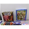 Image 3 : Lot of 7 Cards Board Games Small Kanoodle Quiddler Checkers Puzzle Etc Anatomical Frog Educational