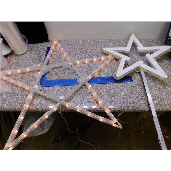 Yard Decor Star Snowflake Christmas Lights Holiday Ornaments