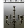 Image 2 : 2 Large (41" high) Silvertone Candelabras