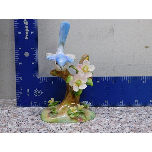 Crown Staffordshire J.T. Jones Bone China Bird Bluebird