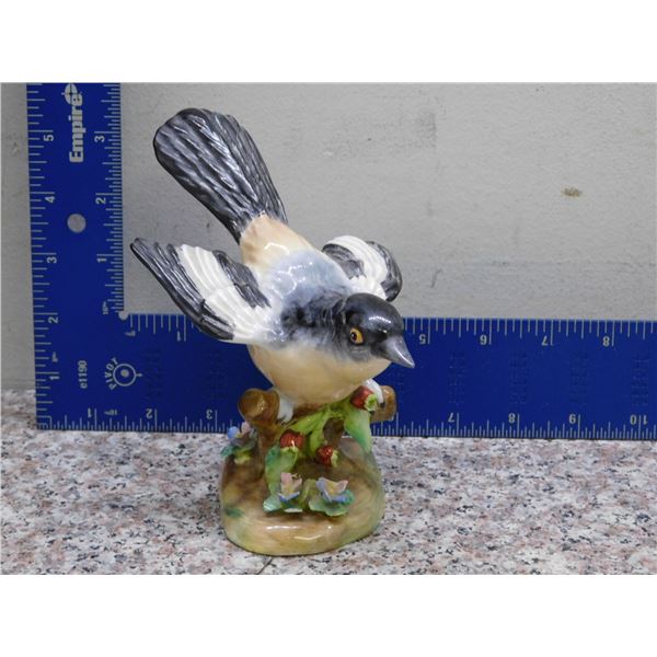 Crown Staffordshire J.T. Jones Bone China Bird Shrike