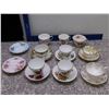 Image 1 : Lot of 6 Tea Cups and Saucers Royal Albert Regency Etc Sets and Some Extra
