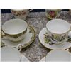 Image 3 : Lot of 6 Tea Cups and Saucers Royal Albert Regency Etc Sets and Some Extra